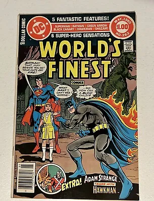 Buy World's Finest Comics #262 1980 DC Ft Aquaman, Black Canary, Shazam! SEE PICS! • 5.72£