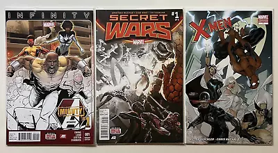 Buy Marvel Premiere Variant 3 Comic Lot Mighty Avengers X-men Secret Wars 1 + Promos • 15.88£
