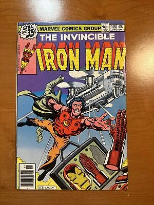 Buy The Invincible Iron Man #118 (1979) 1st App James Rhodes • 28.14£