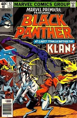 Buy Marvel Premiere #52 (Newsstand) VG; Marvel | Low Grade - Black Panther - We Comb • 7.89£