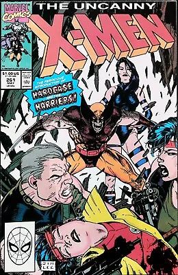 Buy Uncanny X-Men #261 Vol 1 (1990) KEY *1st Team App Of Hardcase And The Harriers* • 8.04£