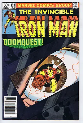 Buy Iron Man #149 Marvel 1981 '' Doomquest ! '' • 13.59£