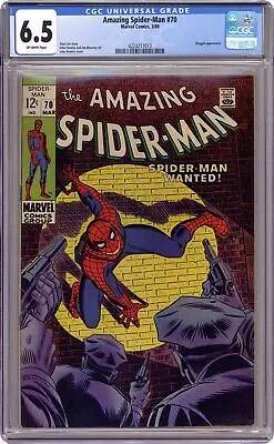 Buy Amazing Spider-Man #70 CGC 6.5 1969 4224217013 • 99.90£