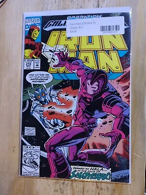 Buy Iron Man Marvel Comics 278 • 1.61£