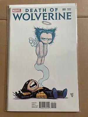 Buy Marvel Death Of Wolverine No. 1 Skottie Young Variant Cover • 5£