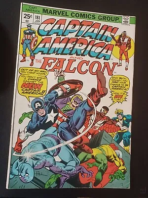 Buy Captain America #181 VG/F 2nd Nomad App Marvel Comics C118A • 5.60£