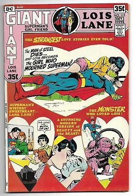 Buy Superman's Girlfriend Lois Lane #113 Vf Scarce Giant Unpublished Ga Flash Story • 39.55£