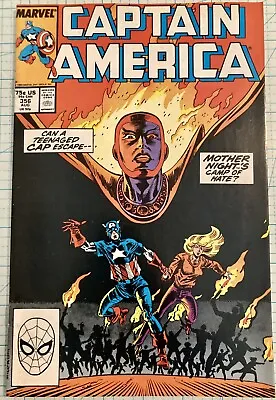 Buy Captain America #356 NM- 1st Appearance Of Mother Night 1989 Marvel Comics • 6.30£