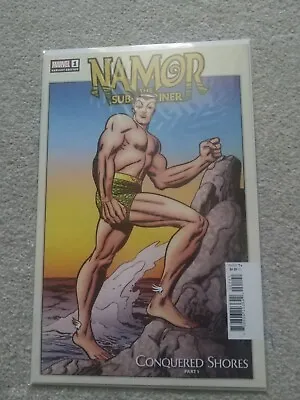 Buy Namor The Sub-Mariner: Conquered Shores #1 (2022) 1:50 Kirby Hidden Gem Variant • 13.99£