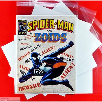 Buy Spider-Man And Zoids # 24  1 Comic Book Bag And Board 16 8 86 UK 1986 (Lot 2459 • 14.99£