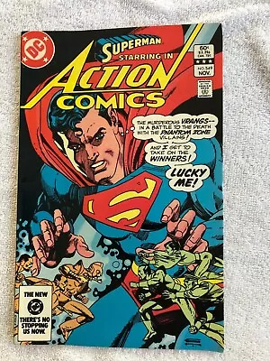 Buy Action Comics #549 (Nov 1983, DC) VF- 7.5 • 4.18£