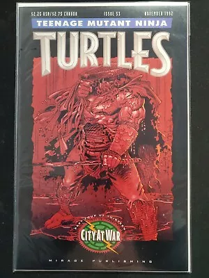 Buy Teenage Mutant Ninja Turtles #53 1st Full App Karai Mirage 1992 FN/VF To VF+ • 31.66£