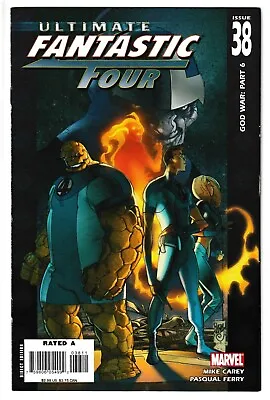 Buy Ultimate Fantastic Four #38 - Marvel 2004 - Cover By Pasqual Ferry [GOD WAR] • 5.99£