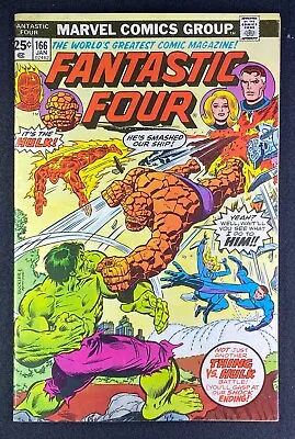 Buy Fantastic Four (1961) #'s 166 167 Thing Vs Hulk Battle Rich Buckler George Perez • 23.74£