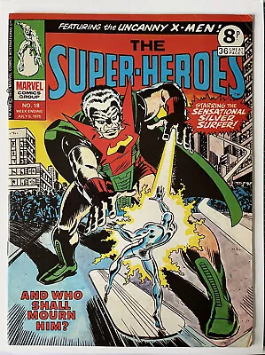 Buy The Super-Heroes #18   FN+  Reprnts The XMEN#12 1st  The Juggernaut ProfX Origin • 11.99£