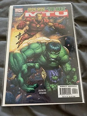 Buy Marvel Team Up 2005 4 Signed By Robert Kirkman Iron Man Hulk Awesome!!!! • 12.16£