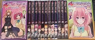 Buy To Love Ru Darkness Manga Vol 1,3-5,7-8,10,12-18 English Series New Seven Seas  • 137.22£
