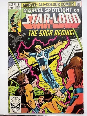 Buy MARVEL SPOTLIGHT Vol 2 #6 Origin/1st Comic App. Star-Lord Marvel 1980 FN/VFN • 14£