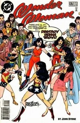 Buy Wonder Woman (1987) # 135 (8.0-VF) John Byrne, The Flash 1998 • 7.20£