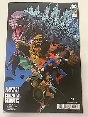 Buy Justice League Vs Godzilla Vs Kong #1 Nm 1:25 Dan Mora Variant 2023 Dc 101423 • 15.82£
