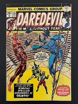 Buy Daredevil #118 *high Grade!* (1975)  Mvs Intact!  Black Widow!  Lots Of Pics! • 23.66£