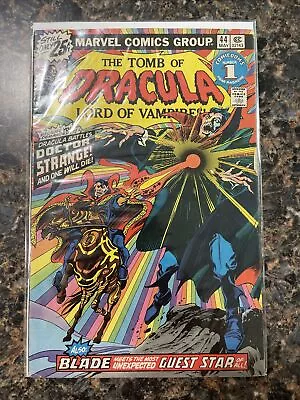 Buy The Tomb Of Dracula Lord Of Vampires Volume 1 No. 44 May 1976 Marvel Comics  • 63.33£