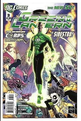 Buy Green Lantern # 3 (ethan Van Scriver Variant Cover, New 52! - Jan 2012) Nm • 3.75£