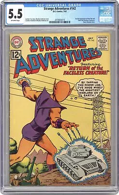 Buy Strange Adventures #142 CGC 5.5 1962 2074826014 • 45.86£