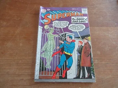 Buy Superman #129 Dc Silver Age Key Issue 1st Appearance Of Lori Lemaris The Mermaid • 86.76£
