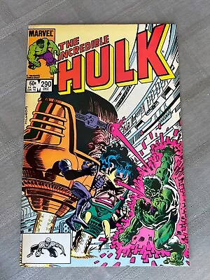 Buy The Incredible Hulk Volume 1 No 290 Vo IN Very Good Condition/Very Fine • 10.19£