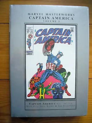 Buy Captain America Marvel Masterworks 3 (HC), Lee, Kirby, Steranko • 26£
