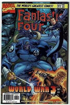 Buy Fantastic Four #13 - Marvel 1997 - Volume 2 - Jim Lee [World War 3] • 5.89£