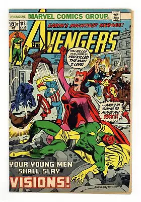 Buy Avengers #113 VG+ 4.5 1973 • 11.19£