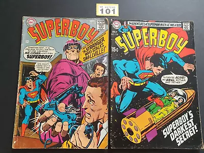Buy SUPERBOY # 150 / 158  1968/69 DC COMICS  12/15c X 2   Z • 14.99£