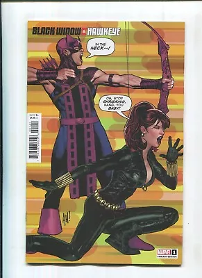 Buy Black Widow & Hawkeye #1 - Stanley  Artgerm  Lau Variant Cover - Marvel/2024 • 3.98£