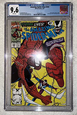 Buy 1991 Marvel Amazing Spider-man #345 Cletus Kasady Venom Appearance Cgc 9.6 White • 31.54£