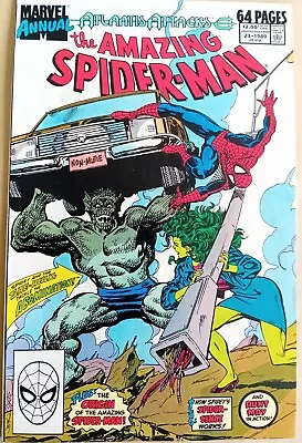 Buy Amazing Spider-man Annual #23 - VFN/NM (9.0) - Marvel 1989 - She Hulk Appearance • 4.50£