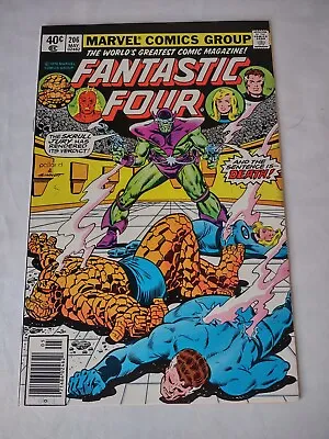 Buy Fantastic Four #206 Marvel Comics 1979 First Appearance Empress R’kill • 7.19£