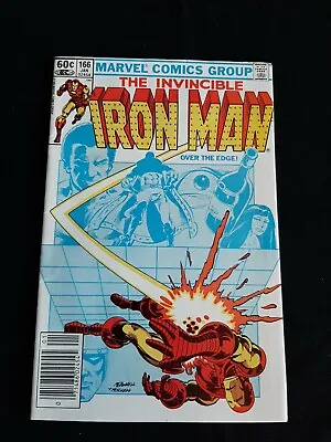 Buy Iron Man 166 Marvel Comics 1983 1st Full Appearance Of Obediah Stane Newstand  • 4£