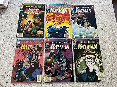Buy Detective Comics Lot Of 6 Comics - #660,661,663,664,665,666 - Batman • 7.21£