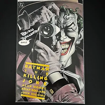 Buy DC Comics BATMAN THE KILLING JOKE #1 Third Printing Signed By Brian Bolland • 199.87£
