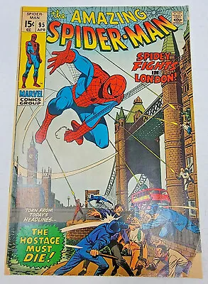 Buy Amazing Spider-man #95 Gwen Stacy In England *1971* 4.0* • 18.98£