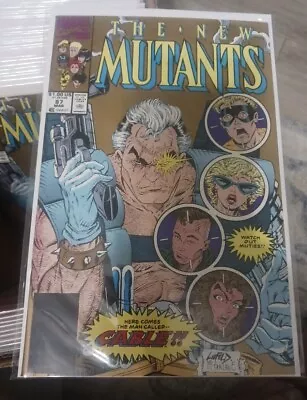 Buy The New Mutants 87 2nd Print 1st Appearance Cable MARVEL Comic KEY Liefeld  • 15.95£