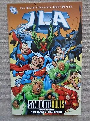 Buy JLA Vol 17 Syndicate Rules By K. Busiek.  1401204775 BRAND NEW BOOK UK SUPPLIER • 16.50£