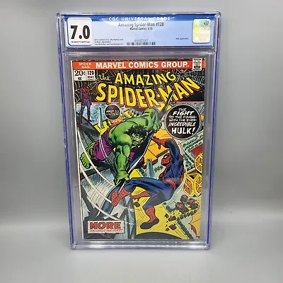 Buy Amazing Spider-Man #120 CGC 7.0 (May 1973, Marvel Comics) • 78.98£