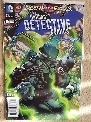 Buy Batman Detective Comics Death Of The Family #16 The New 52 DC Comics New • 3.99£