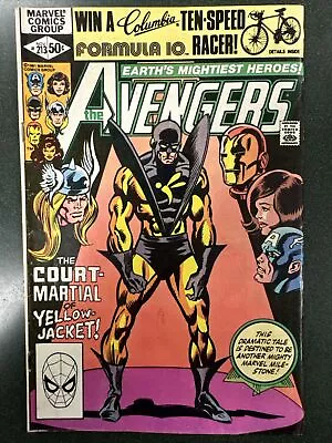 Buy Avengers #213 (Marvel, 1981) Hank Pym Slaps Janet Van Dyne Bob Hall VG/FN • 7.91£