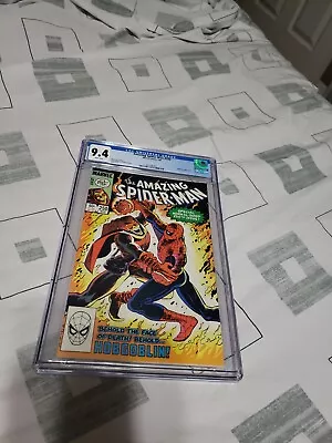 Buy CGC AMAZING SPIDER-MAN #250 1984 Marvel Comics CGC 9.4 Near Mint White Pages • 87.09£