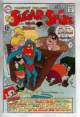 Buy SUGAR And SPIKE #83 DC 1969 Sheldon Mayer SUPERMAN Cover & 1 Panel • 91.14£