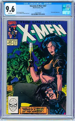 Buy Uncanny X-Men #267 (1990) CGC 9.6, White Pages! 2nd Full App Of GAMBIT! • 79.04£